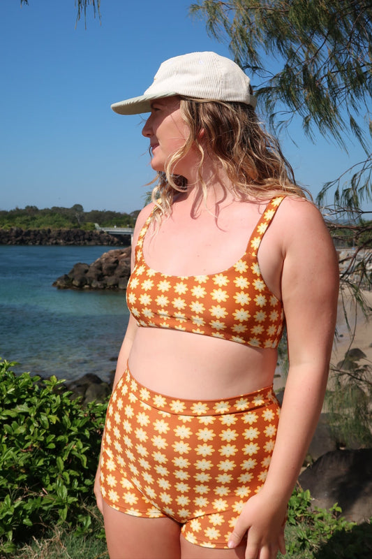Maya Surf Top- CHOCOLATE