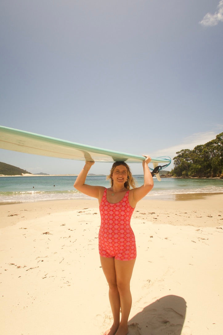 Delilah Surf Suit- CORALICIOUS