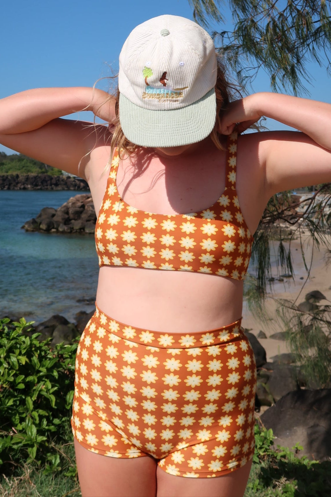 Maya Surf Top- CHOCOLATE