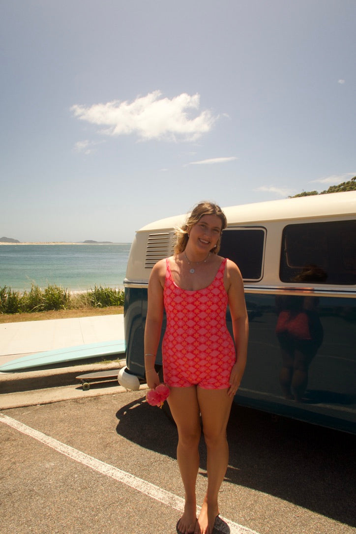 Delilah Surf Suit- CORALICIOUS