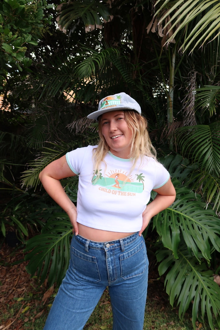 CHILD OF THE SUN BUNDLE- Crop + Hat