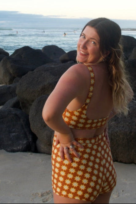 Maya Surf Shorts -Chocolate