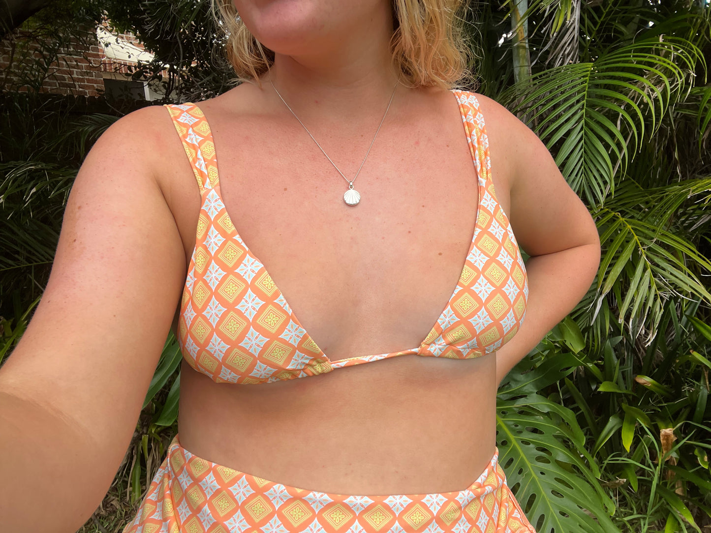 Ivy top -terracotta