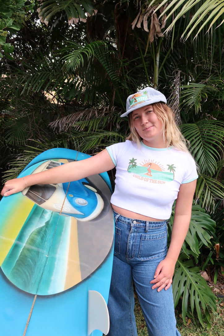 CHILD OF THE SUN BUNDLE- Crop + Hat