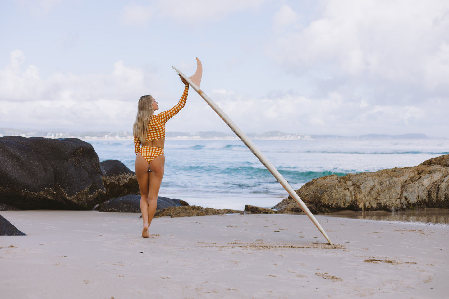 Haven Surf Top In Chocolate