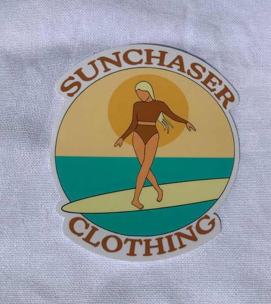 Surfer Girl Sticker~Day Dreamer