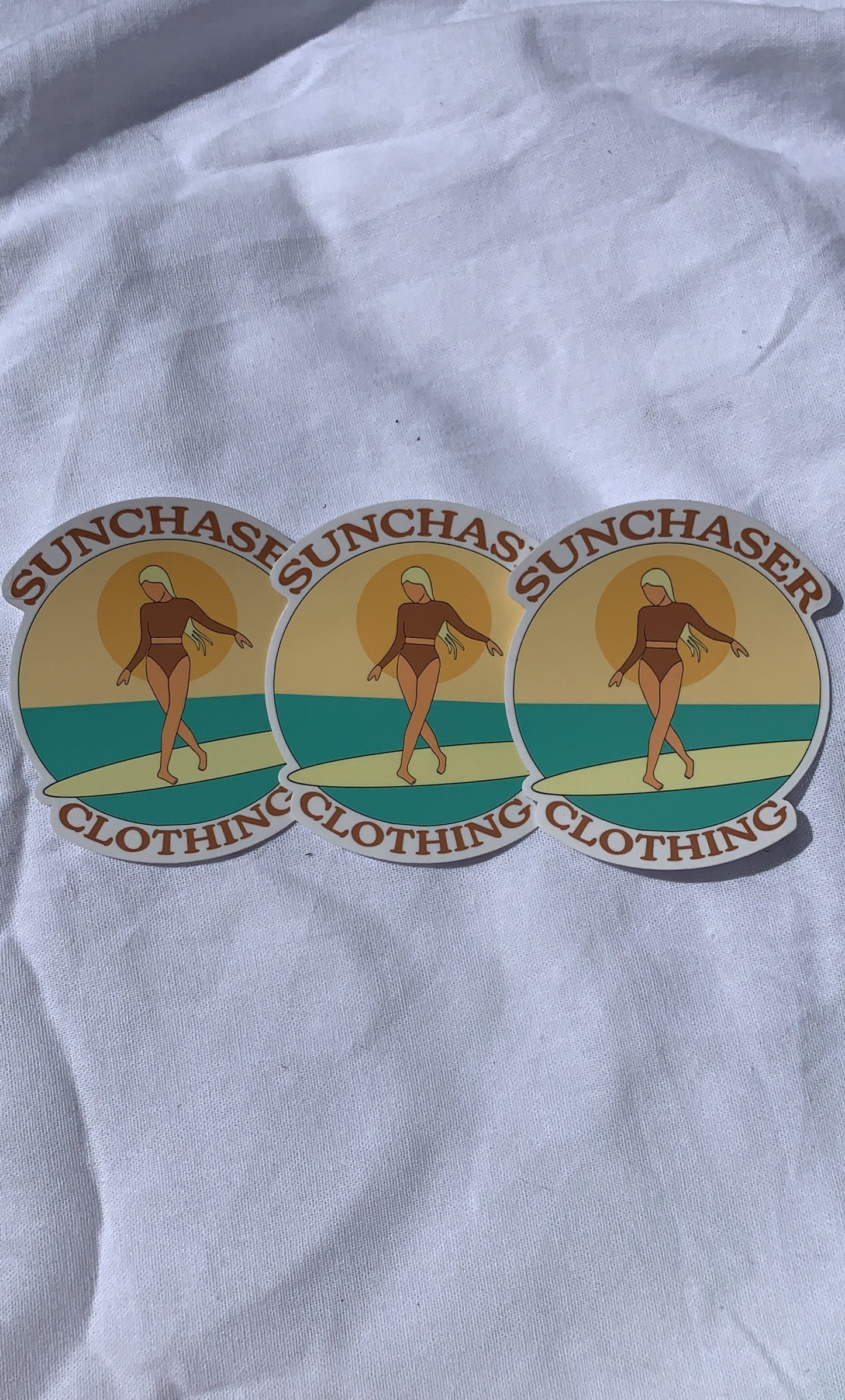 Surfer Girl Sticker~Day Dreamer