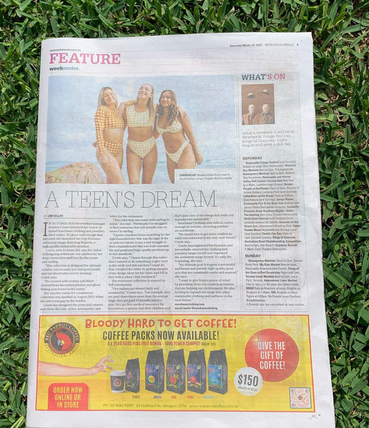 OUR STORY COVERED BY THE NEWCASTLE HERALD-