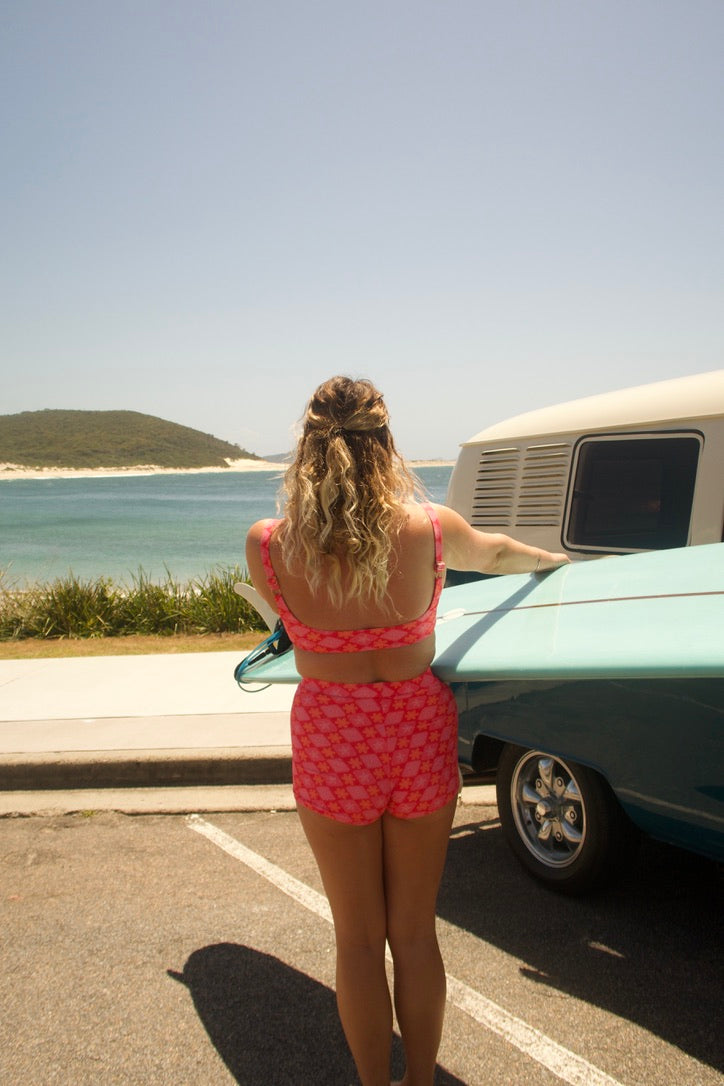 Maya Surf Top -CORALICIOUS