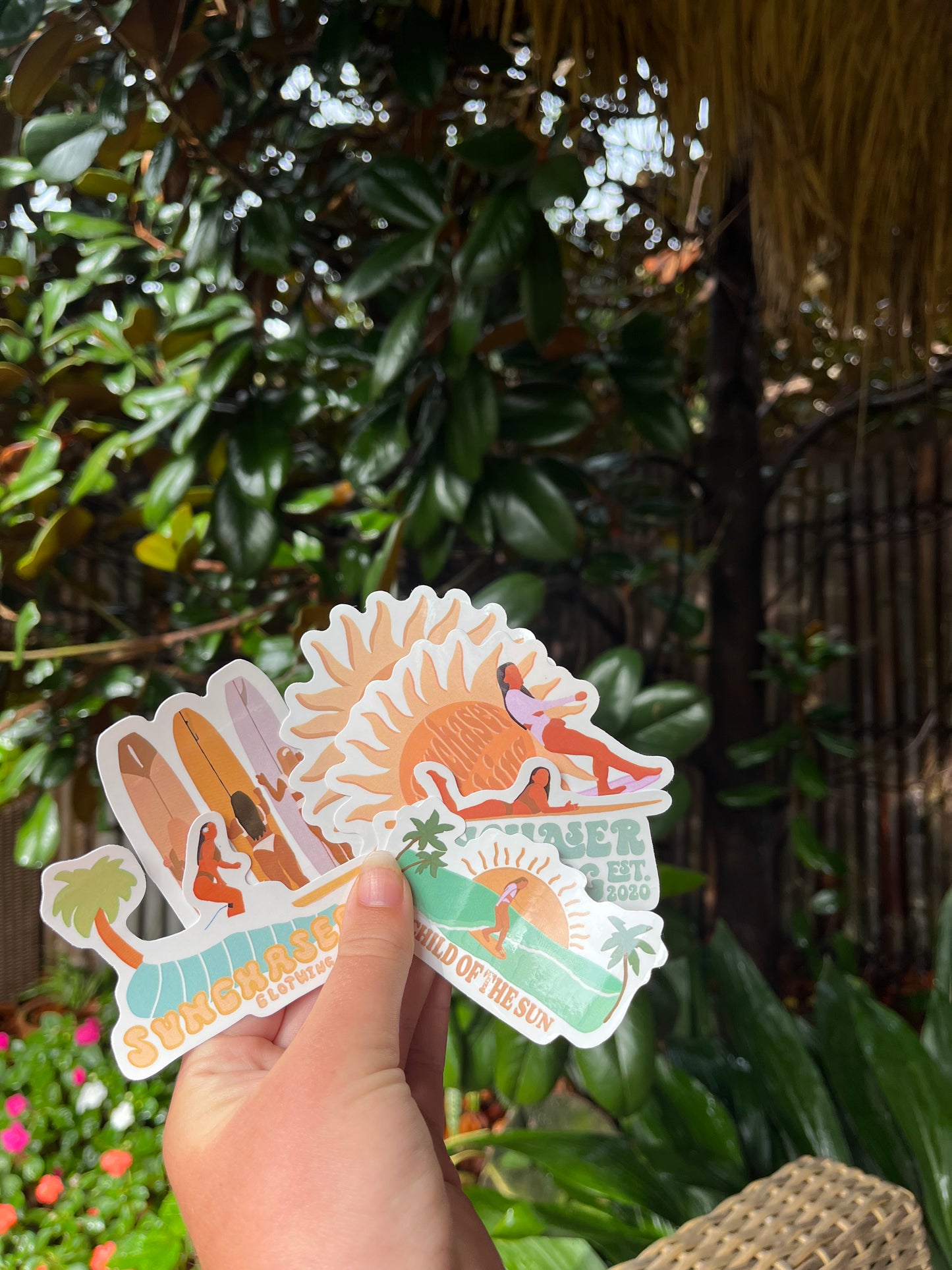 Sunchaser Stickers