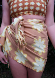 Day Dreamer Sarong in Chocolate
