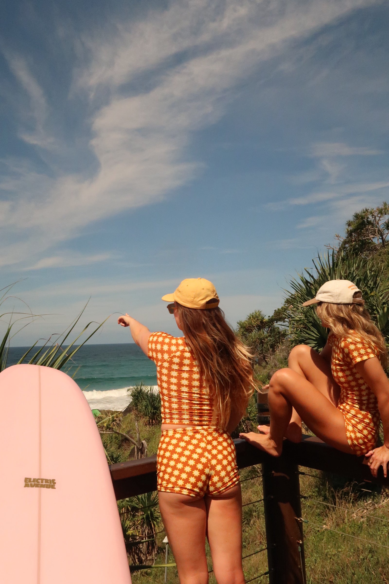 Ella Surf Rash Guard- CHOCOLATE