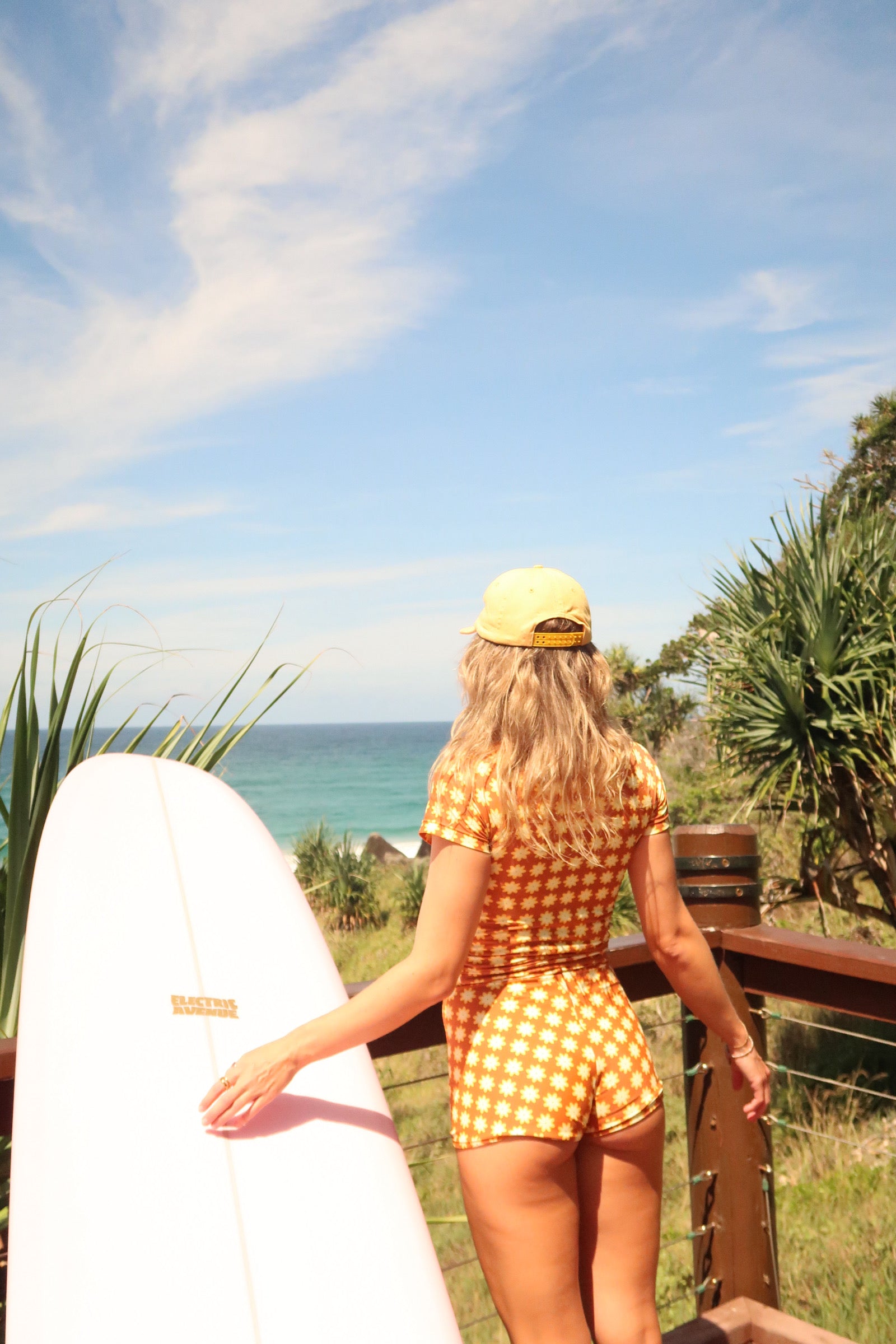 Ella Surf Rash Guard- CHOCOLATE