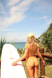 Ella Surf Rash Guard- CHOCOLATE