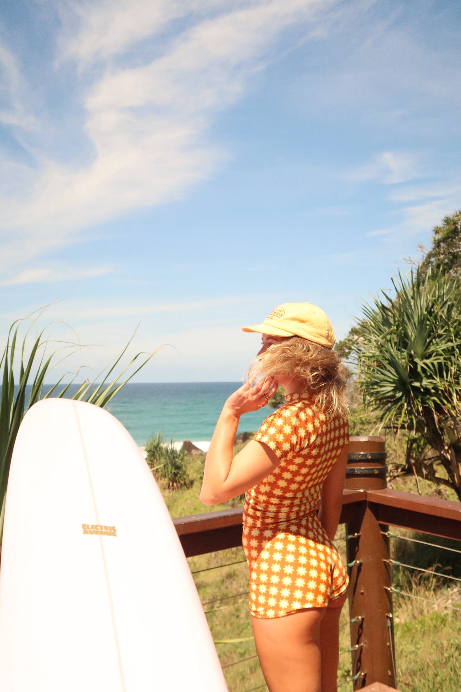 Ella Surf Rash Guard- CHOCOLATE