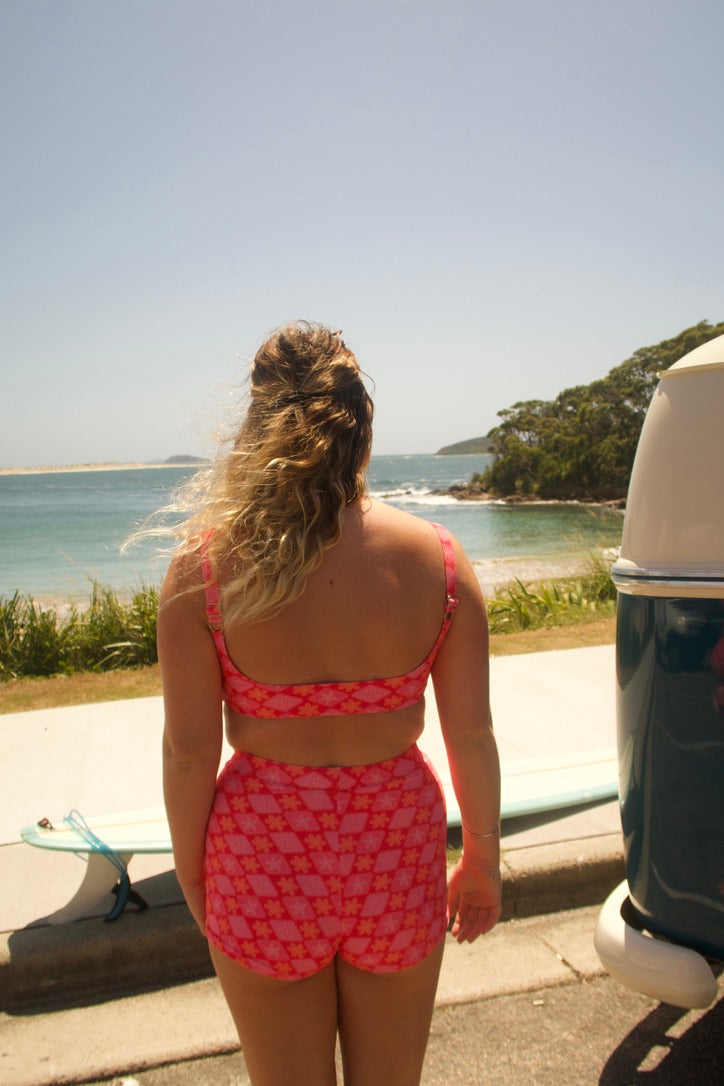 Maya Surf Top -CORALICIOUS