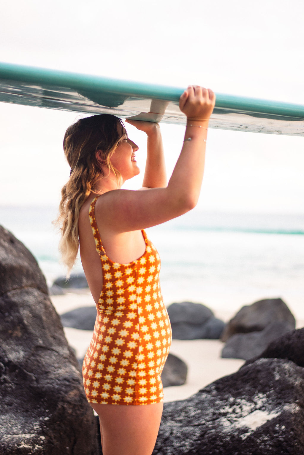 Delilah Surf Suit- CHOCOLATE