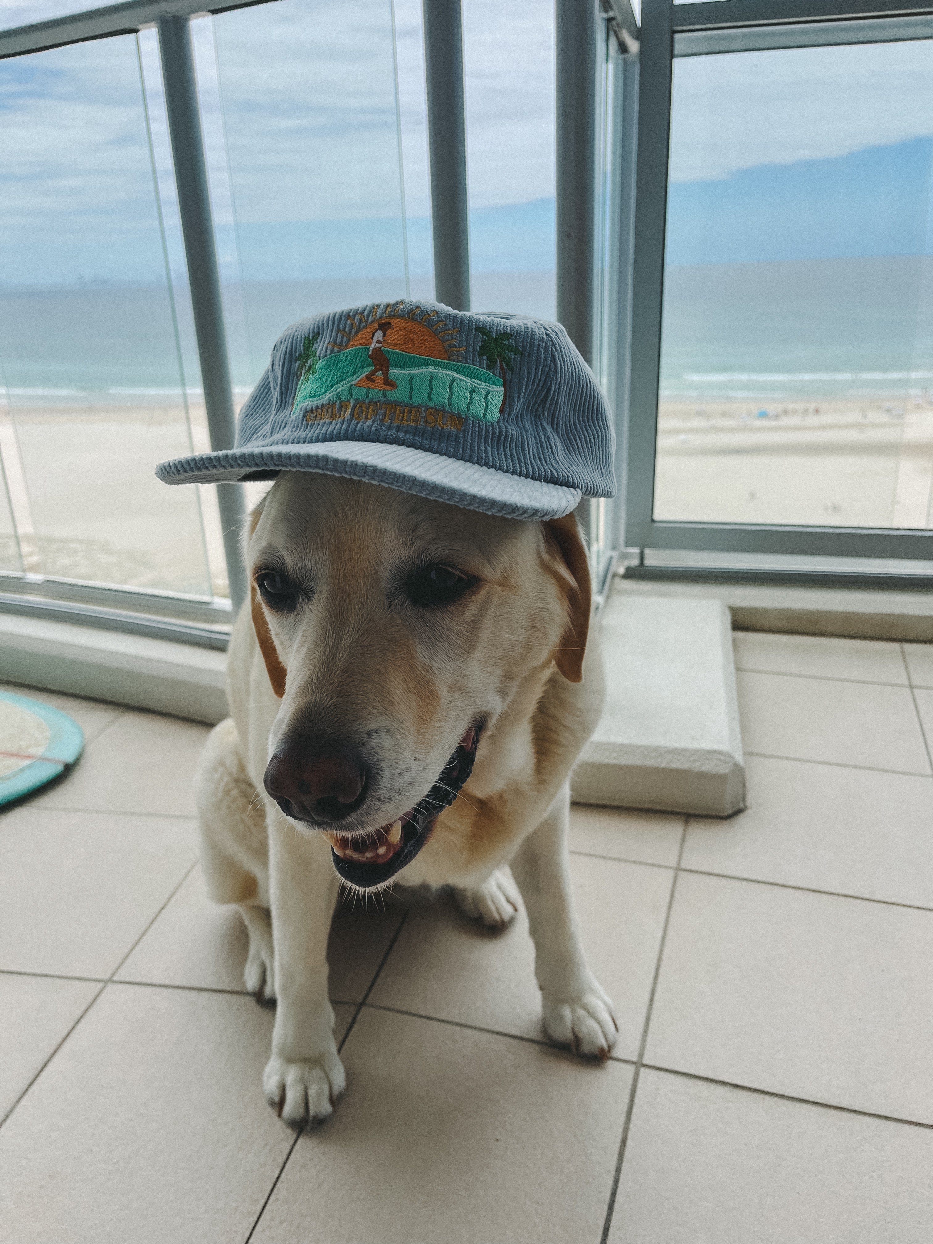 Child Of The Sun Corduroy Cap
