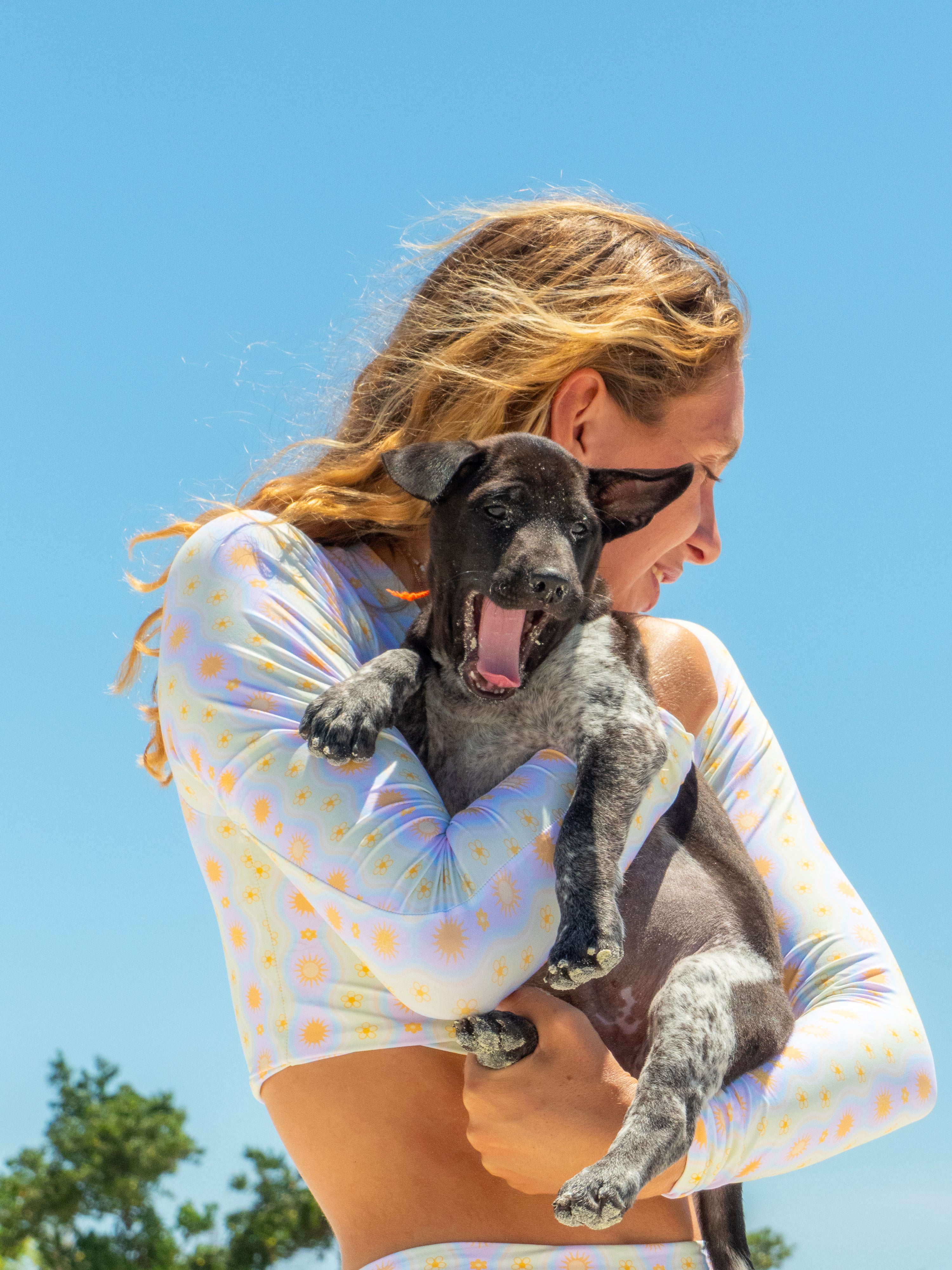 Haven Long Sleeve Surf Top -Seafoam