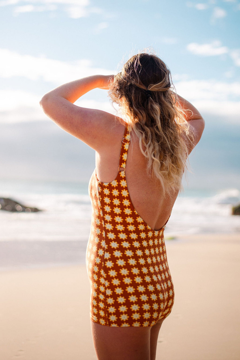 Delilah Surf Suit- CHOCOLATE