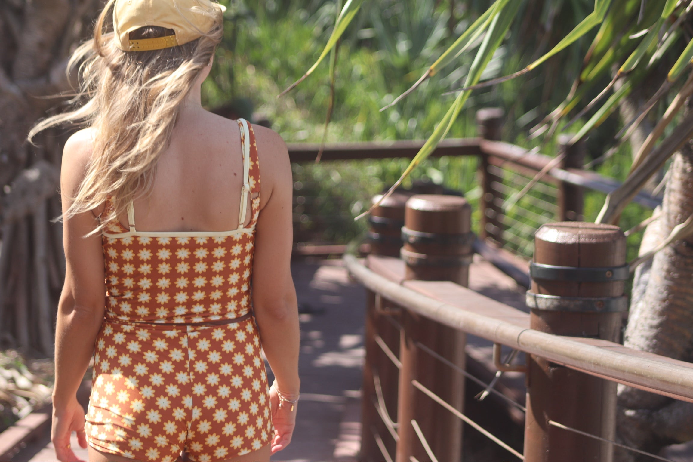Kaitlin Surf Tank -CHOCOLATE