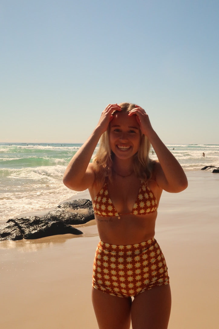 Maya Surf Shorts -Chocolate