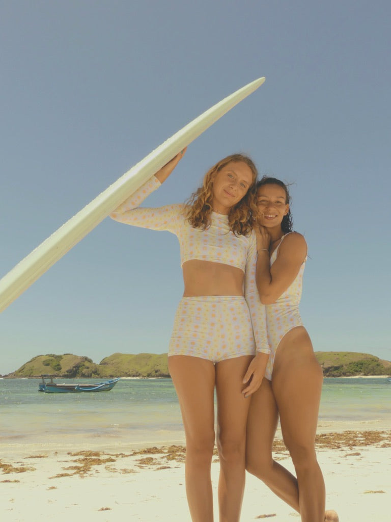 Maya Surf Shorts In Seafoam