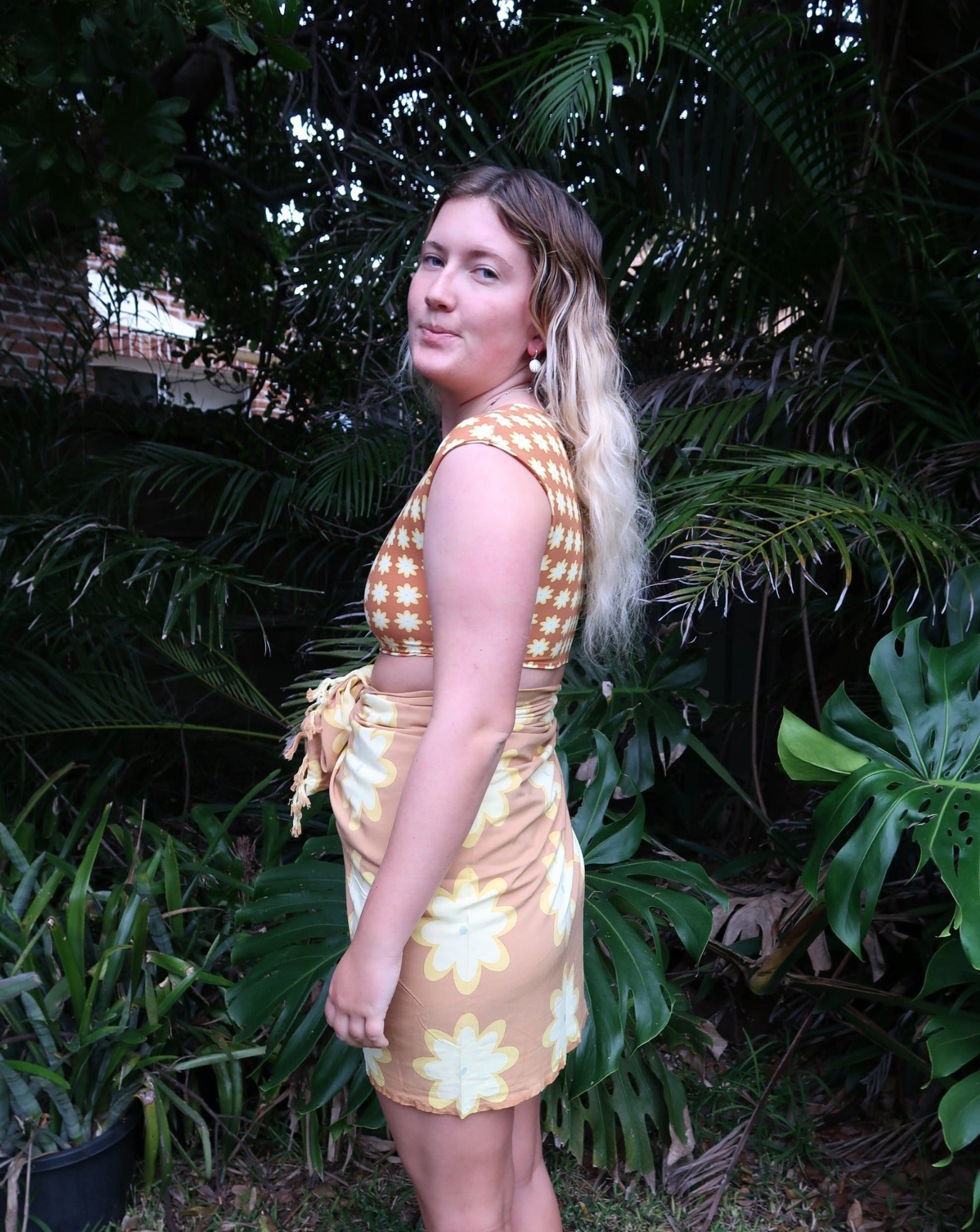 Day Dreamer Sarong in Chocolate