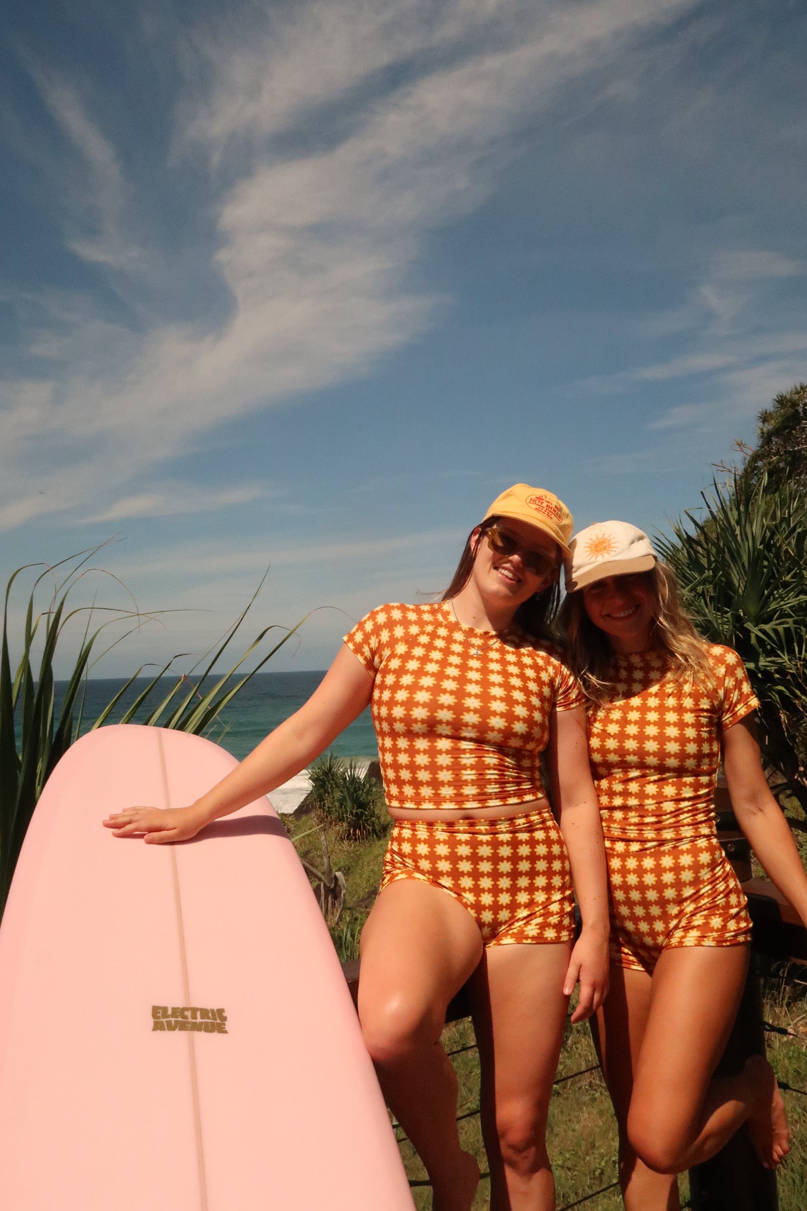Ella Surf Rash Guard- CHOCOLATE