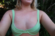 Rosie Bralette -TERRY Forest