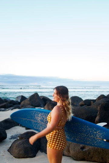Maya Surf Top- CHOCOLATE
