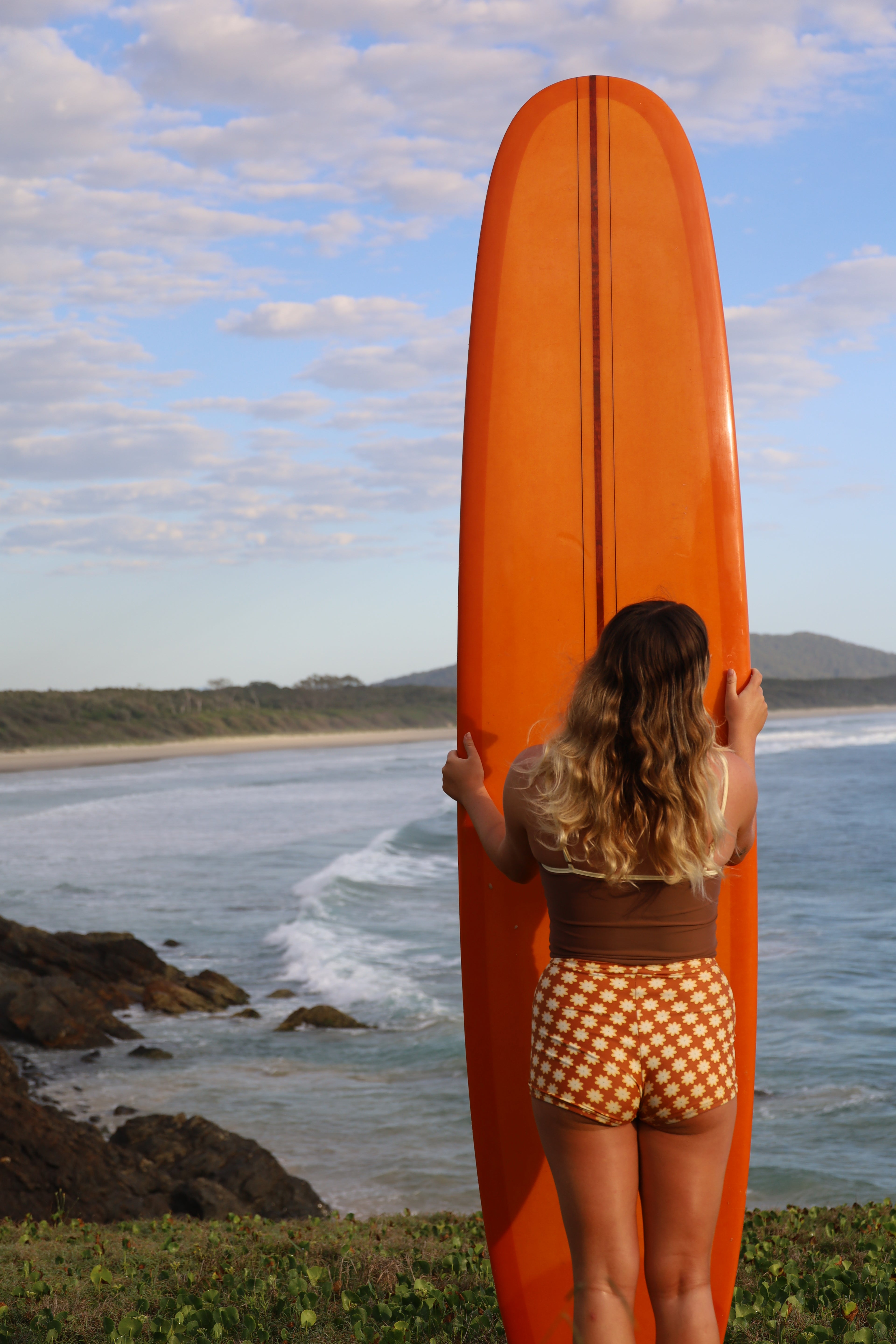 Kaitlin Surf Tank -CHOCOLATE