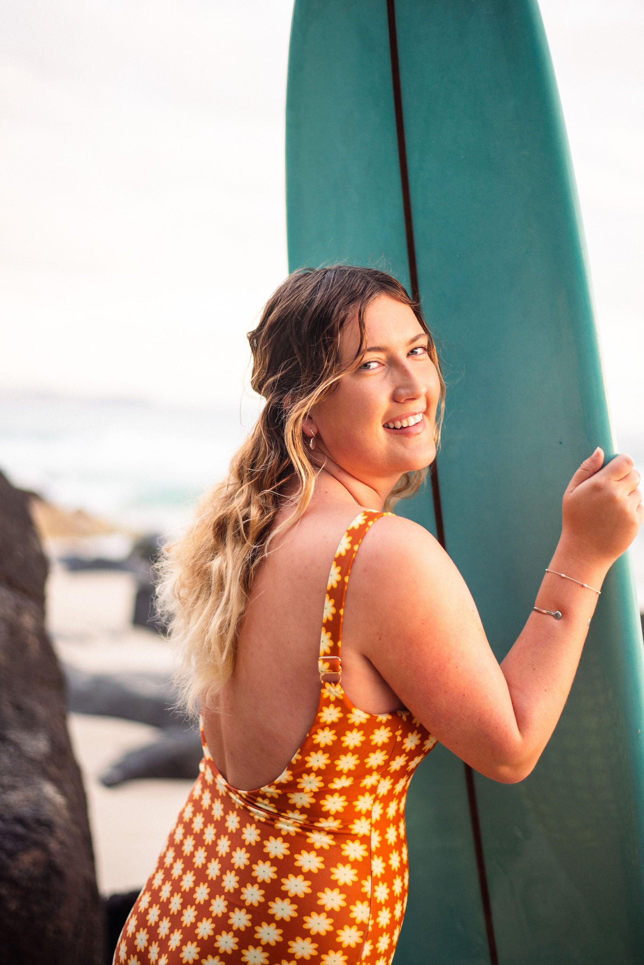 Delilah Surf Suit- CHOCOLATE