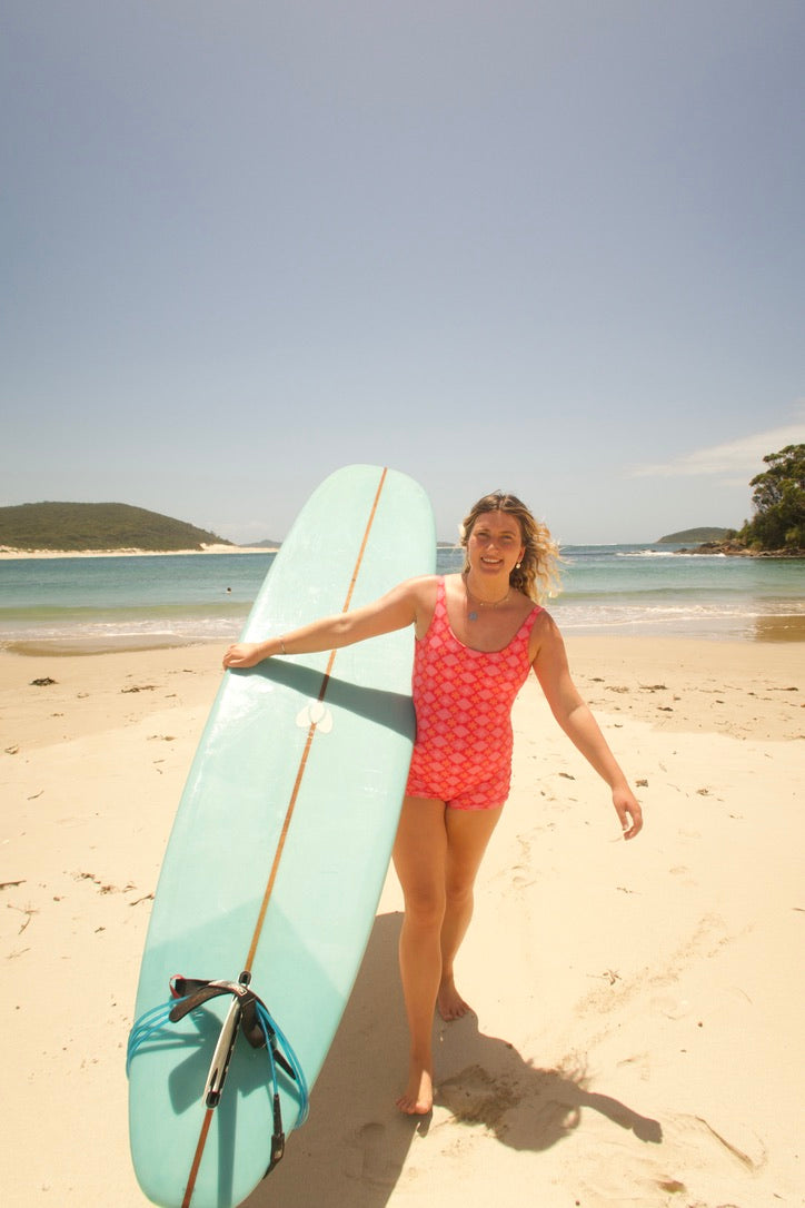 Delilah Surf Suit- CORALICIOUS