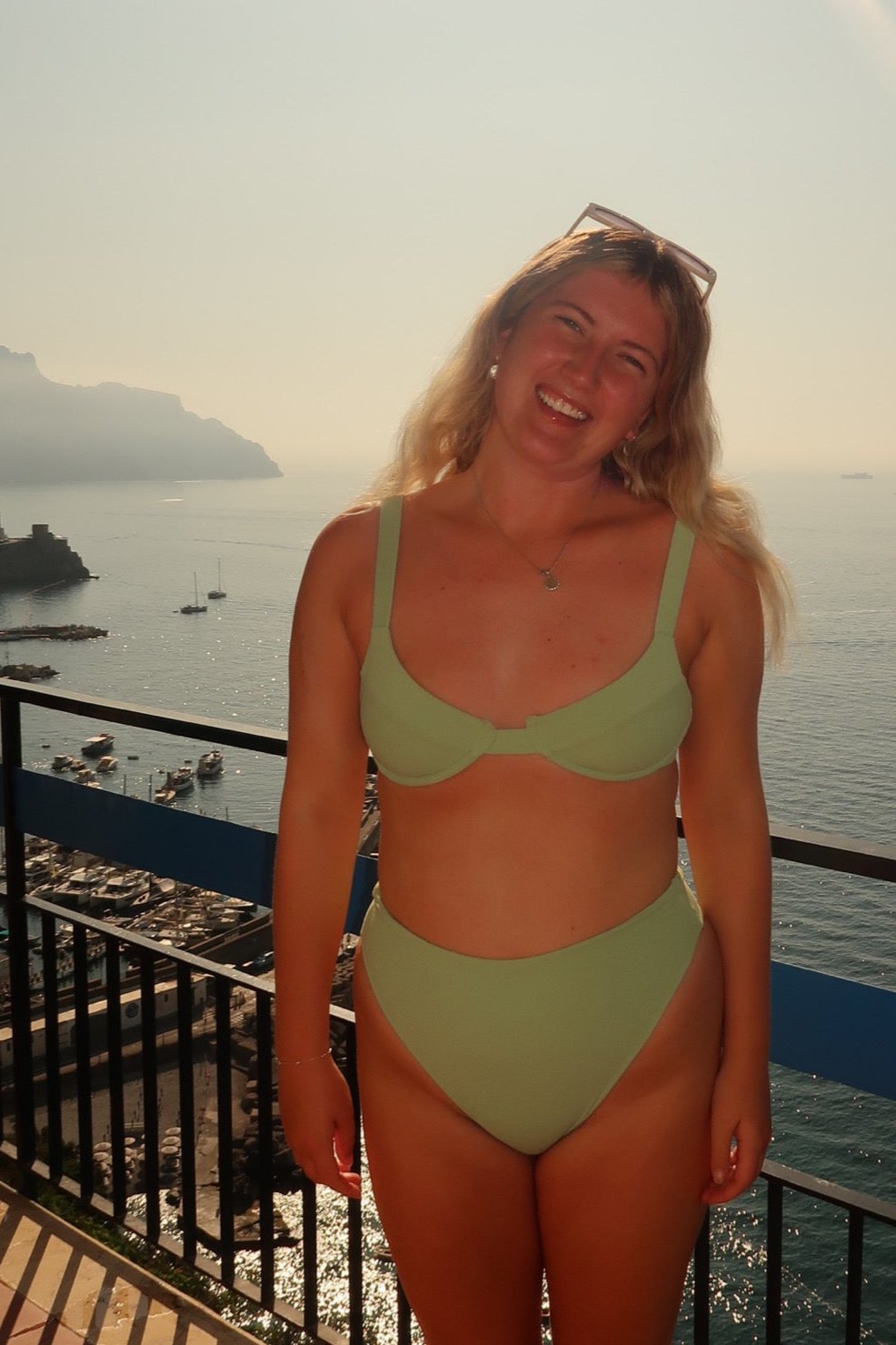 Rosie Bralette -TERRY Forest