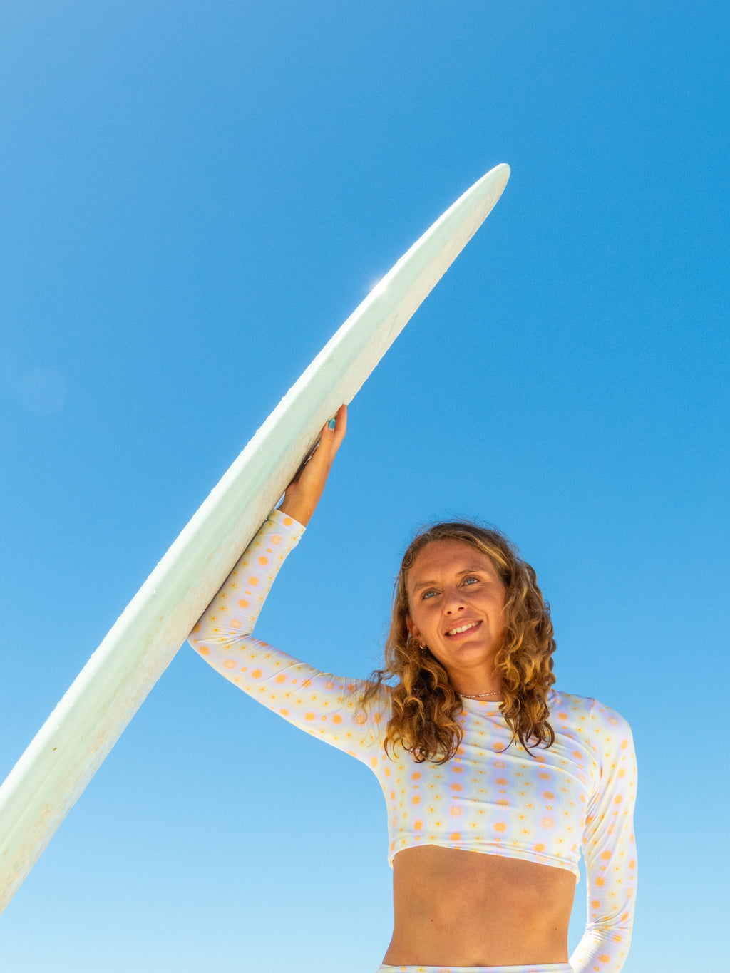 Haven Long Sleeve Surf Top -Seafoam