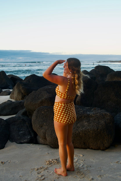 Maya Surf Top- CHOCOLATE