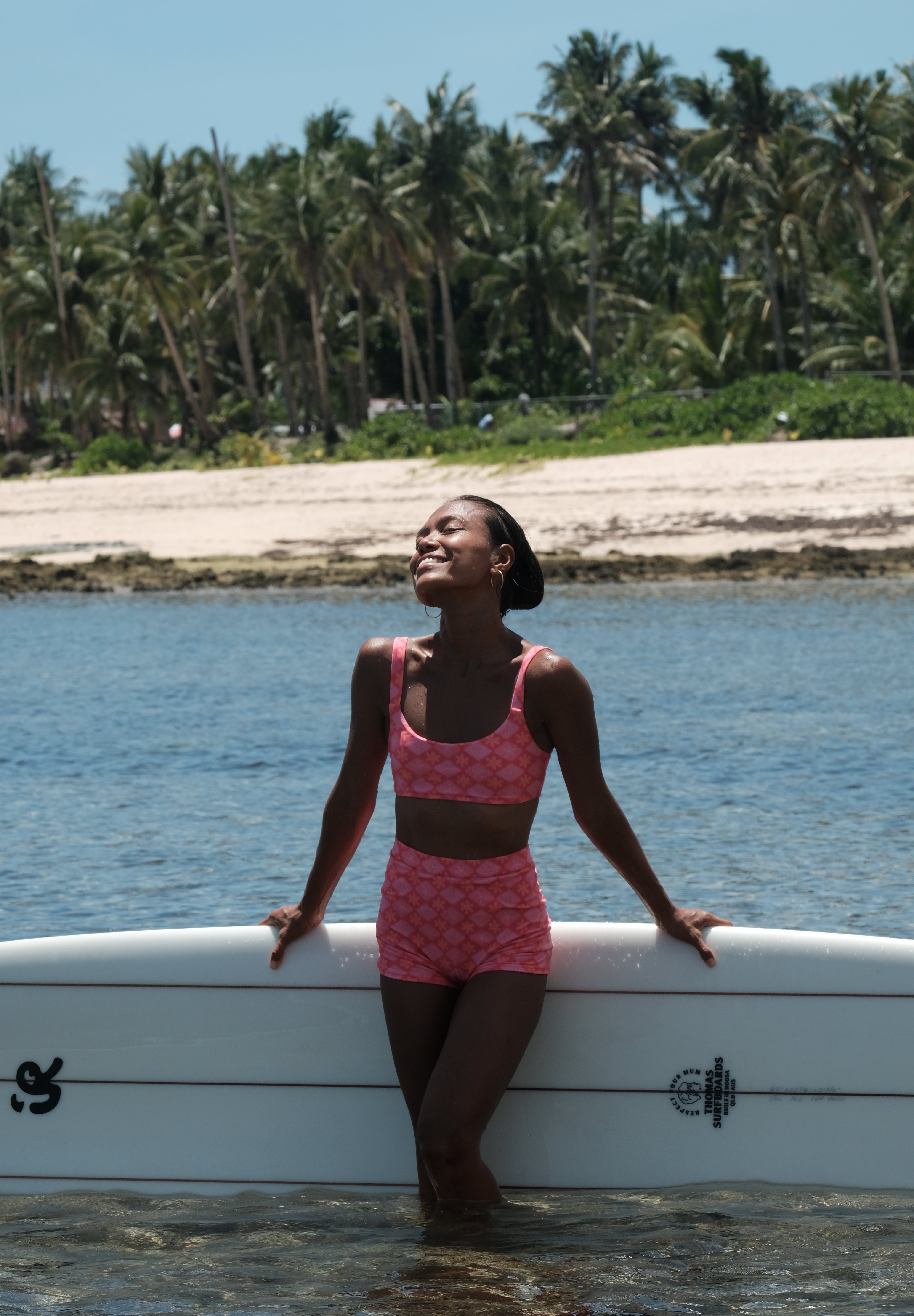 Maya Surf Top -CORALICIOUS
