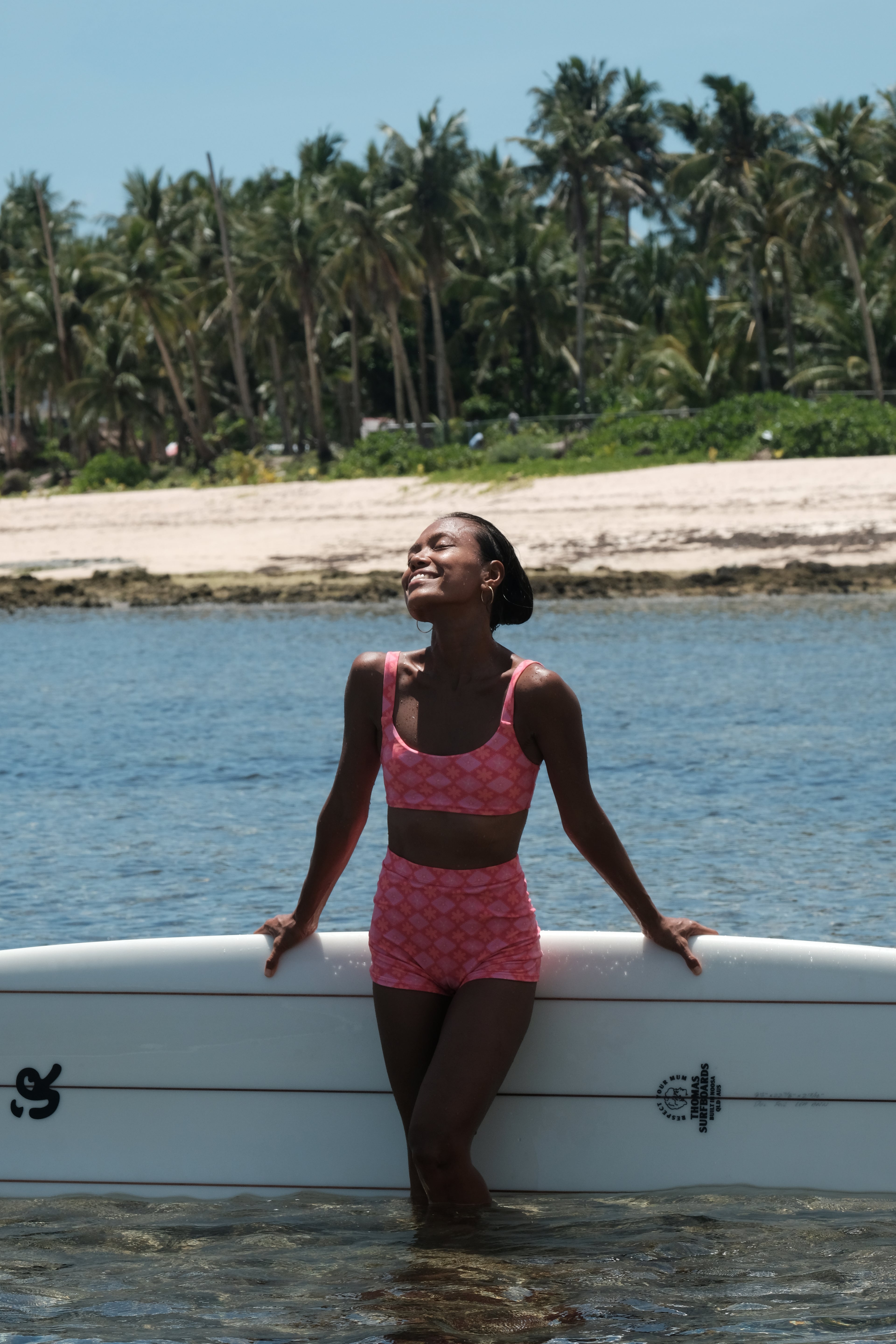 Maya Surf Top -CORALICIOUS