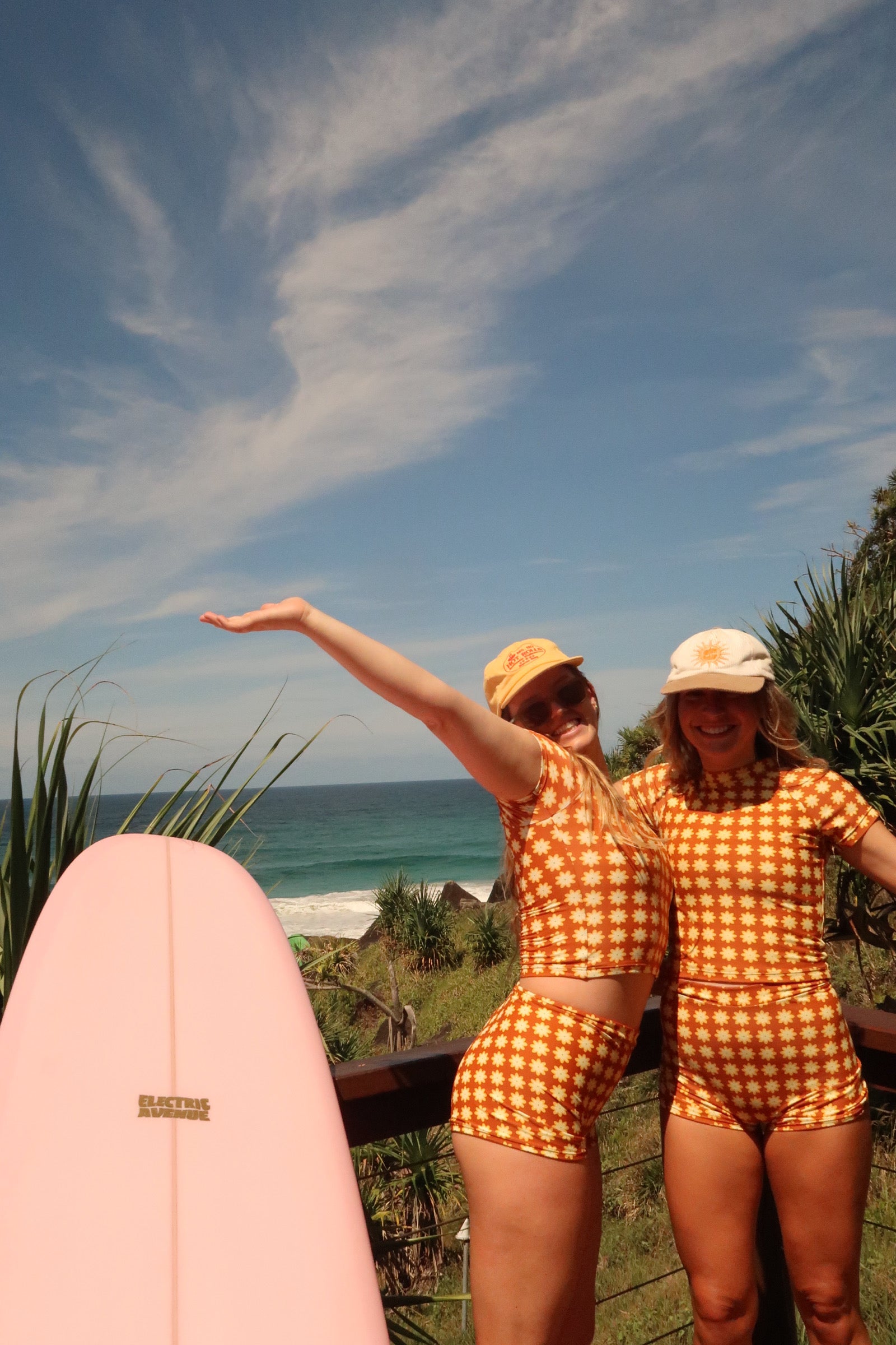 Ella Surf Rash Guard- CHOCOLATE