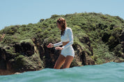 Haven Long Sleeve Surf Top -Seafoam