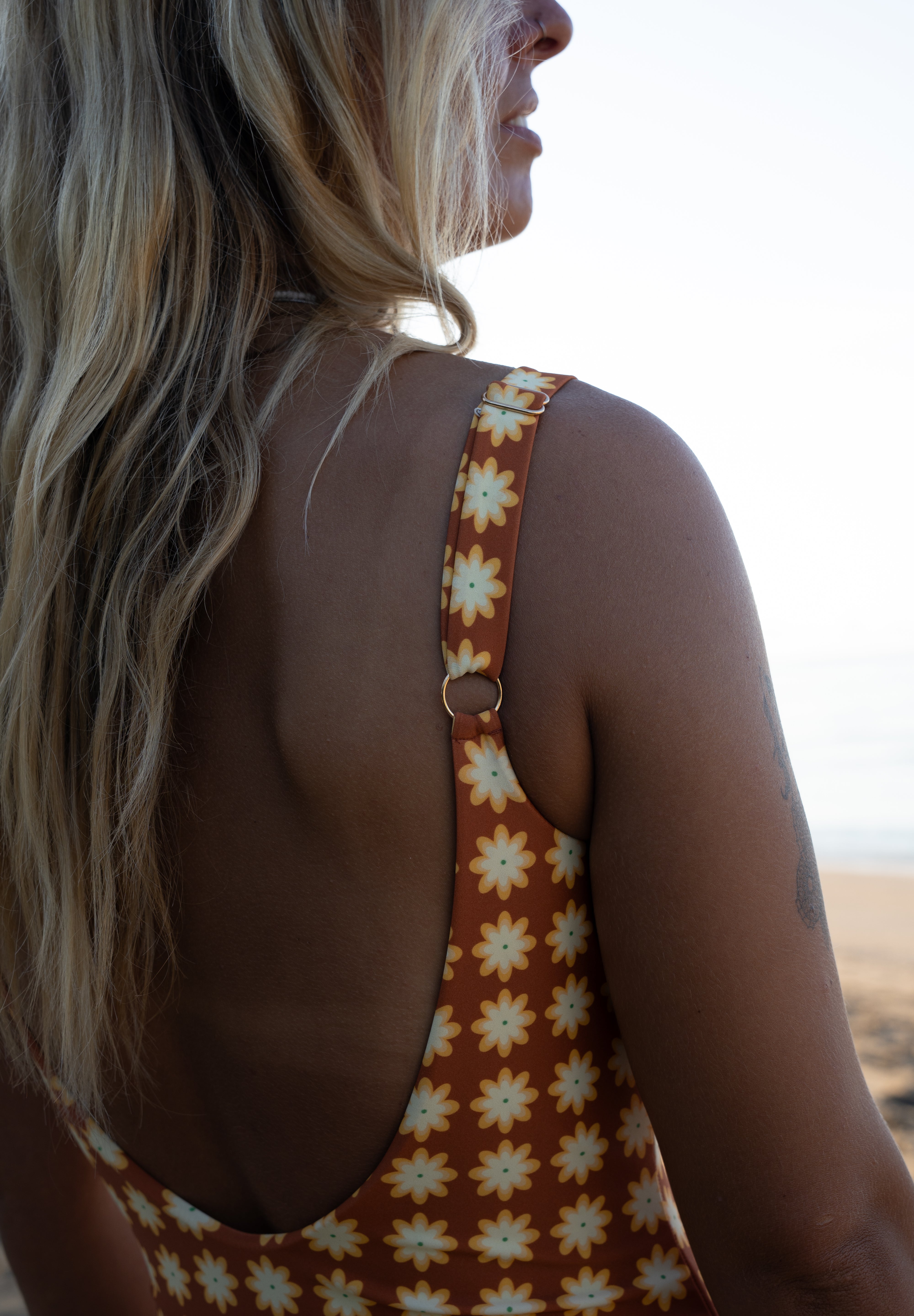 Delilah Surf Suit- CHOCOLATE