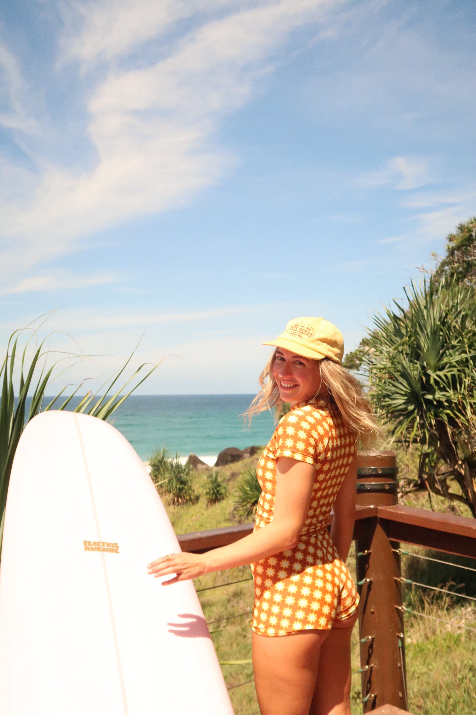 Ella Surf Rash Guard- CHOCOLATE