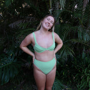 Rosie Bralette -TERRY Forest