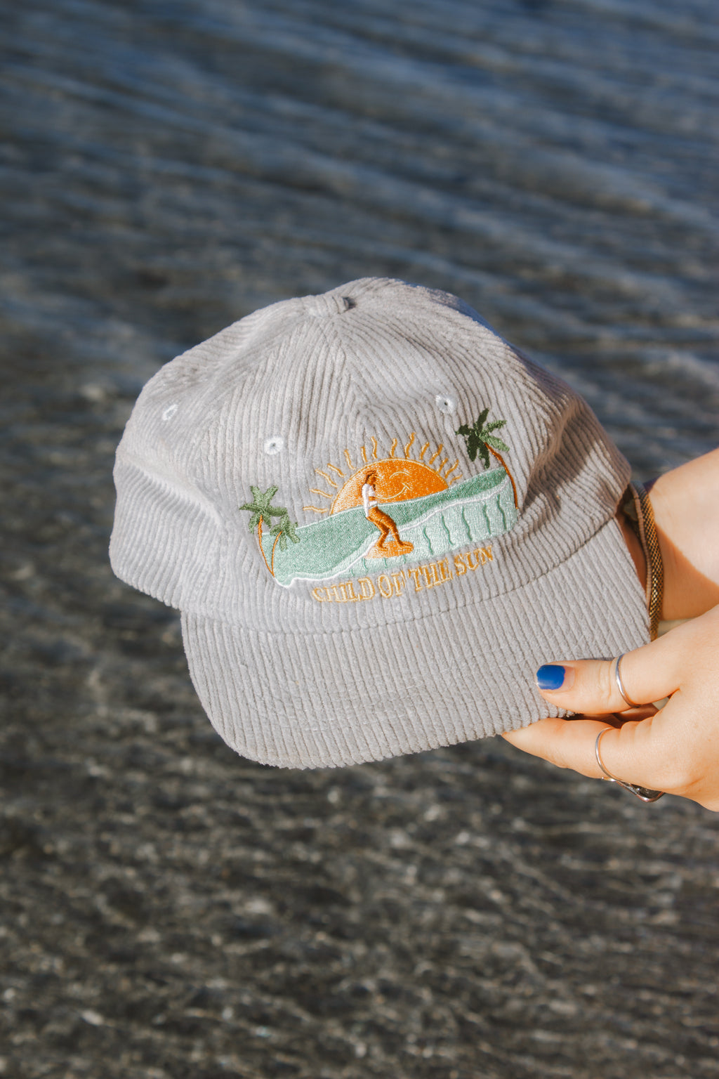 Child Of The Sun Corduroy Cap
