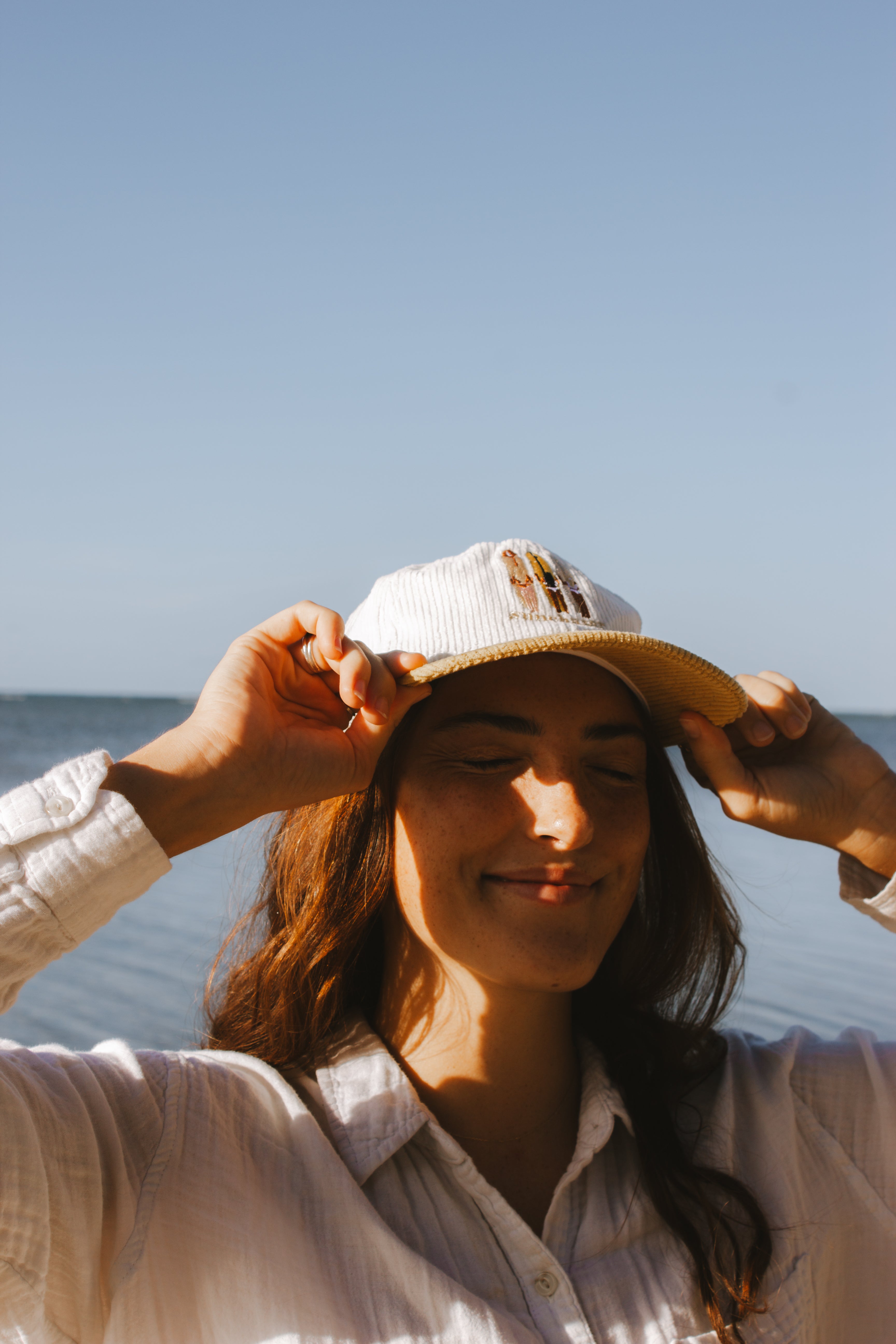 Sunny Days Corduroy Cap