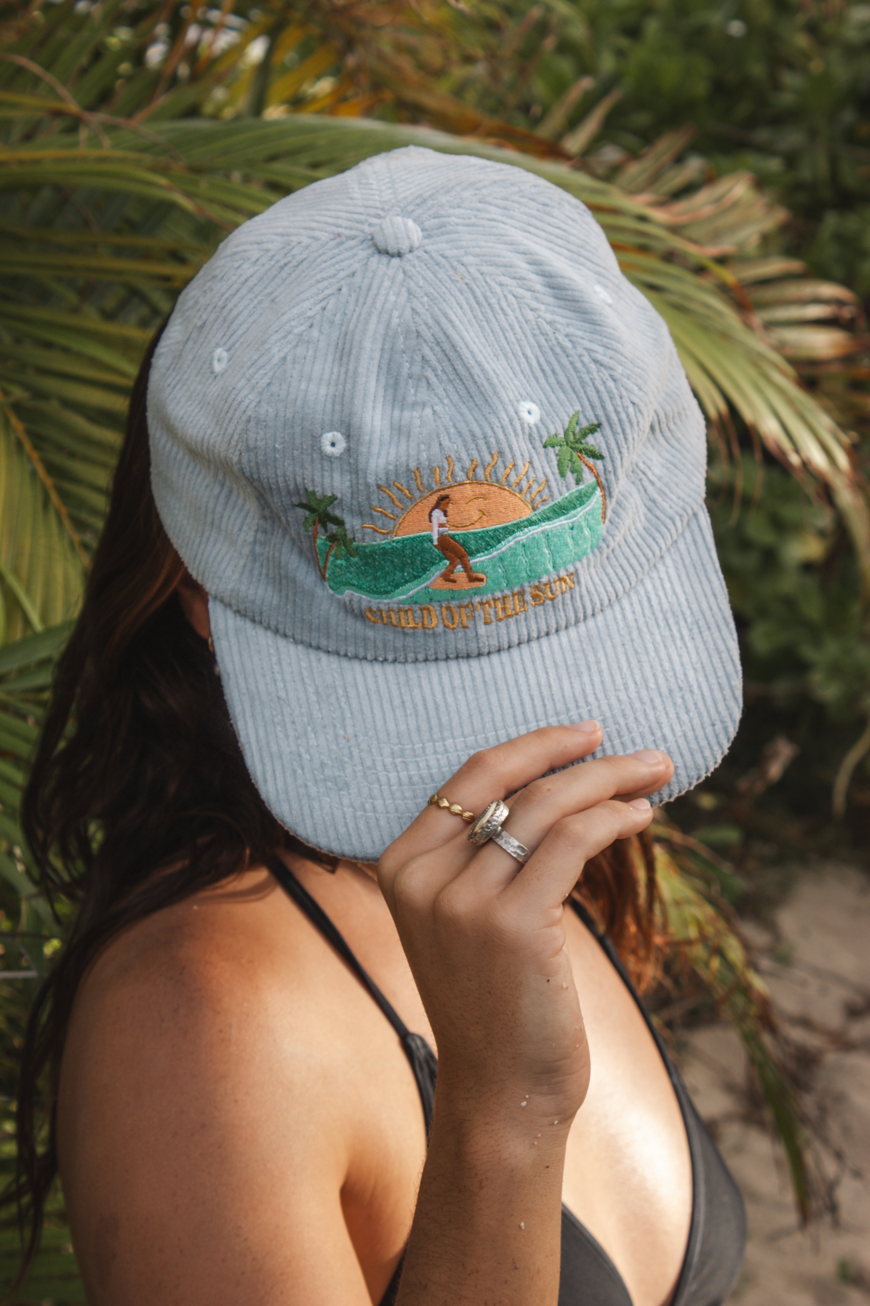 Child Of The Sun Corduroy Cap