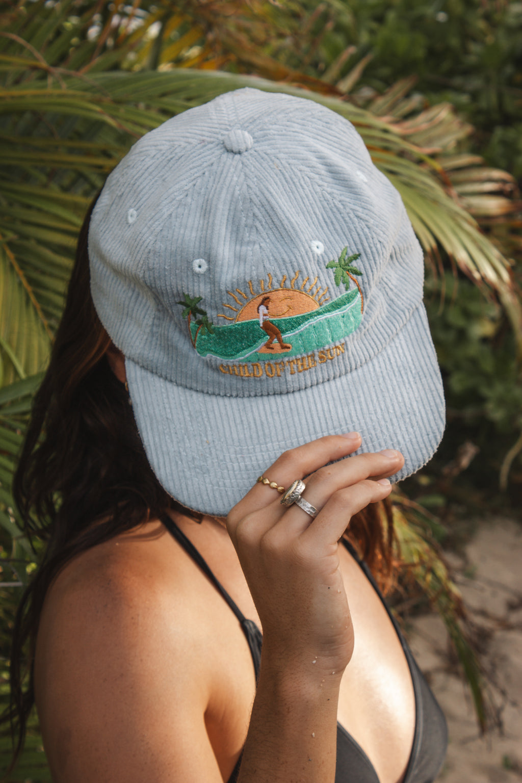 Child Of The Sun Corduroy Cap