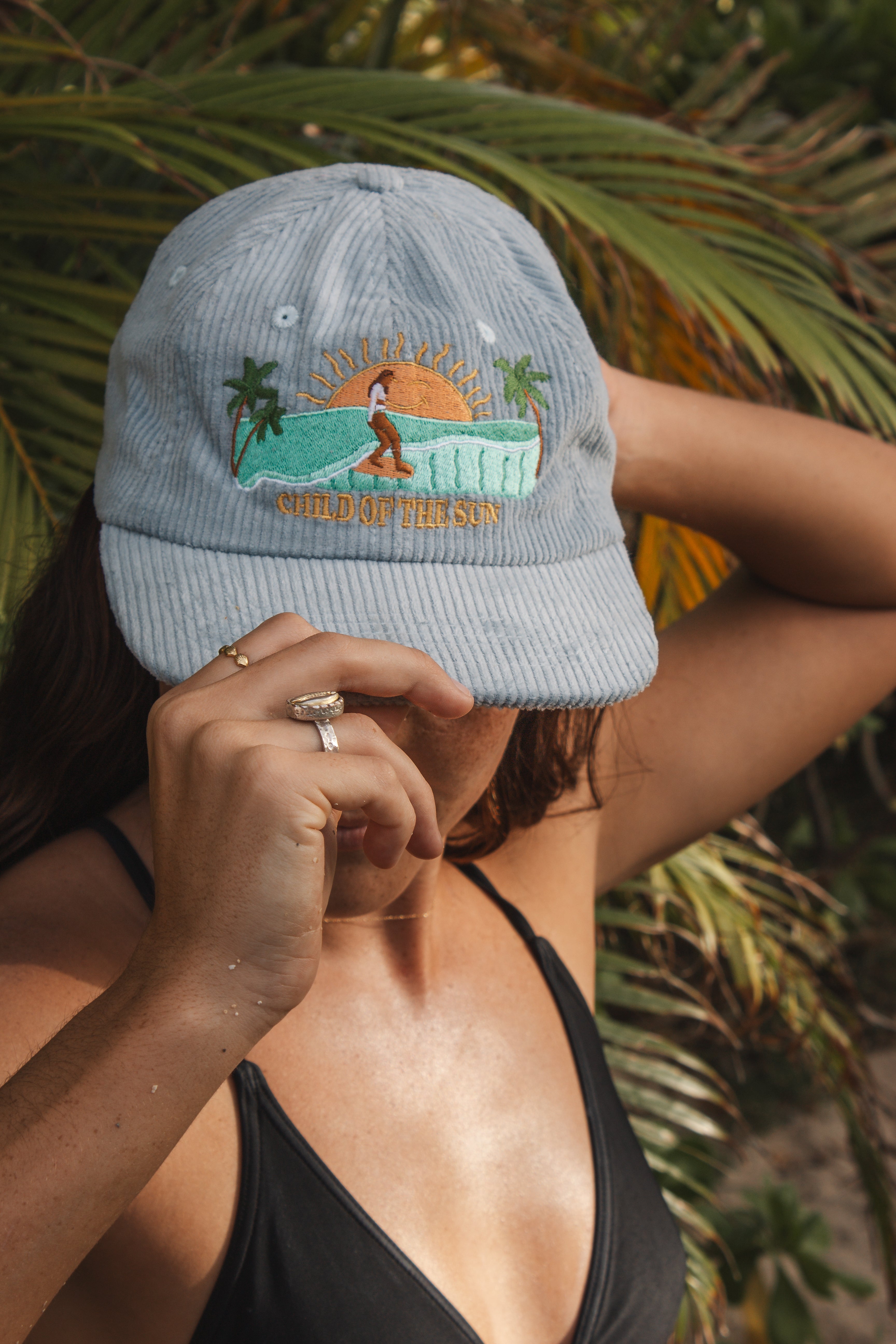 Child Of The Sun Corduroy Cap