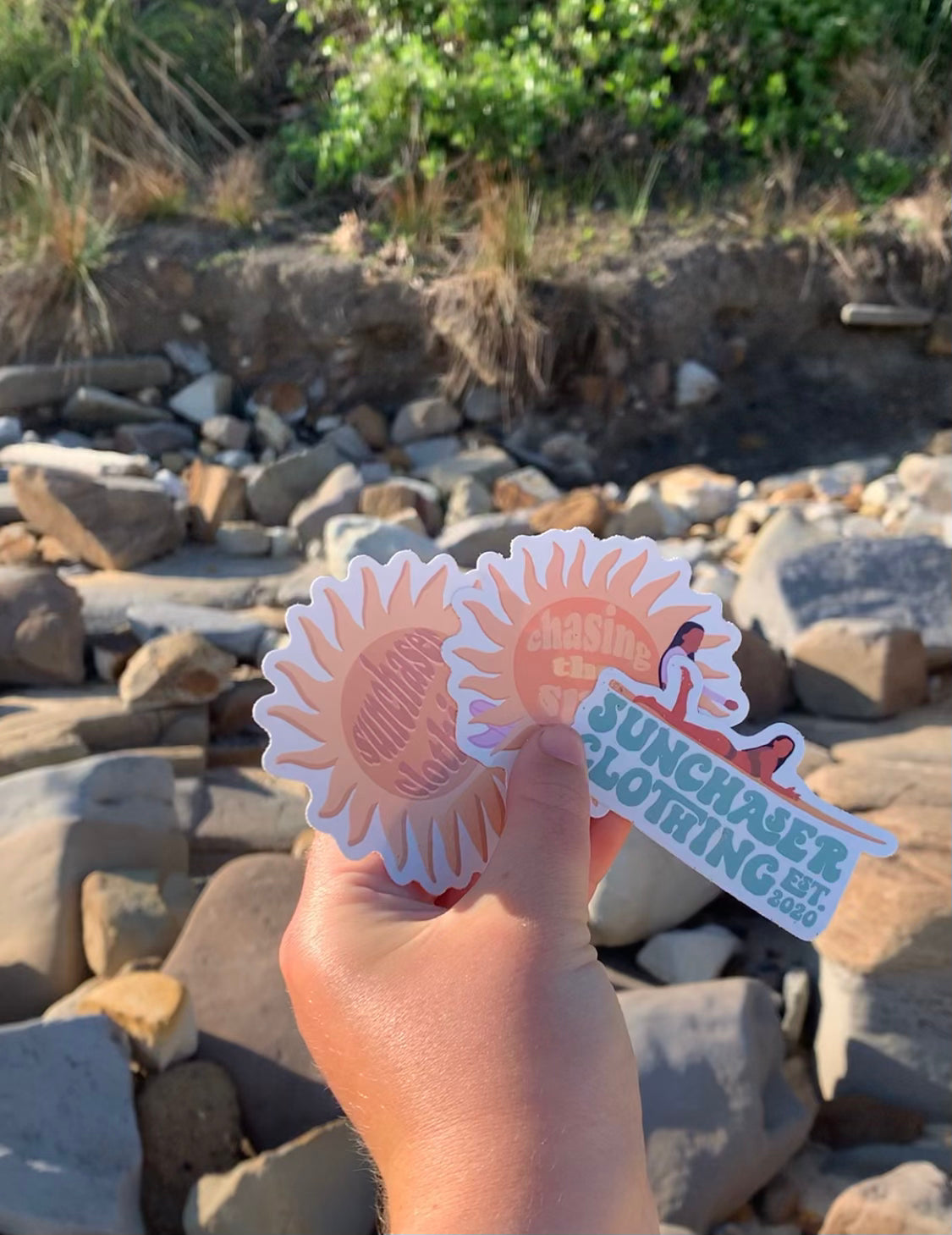 Sunchaser Stickers